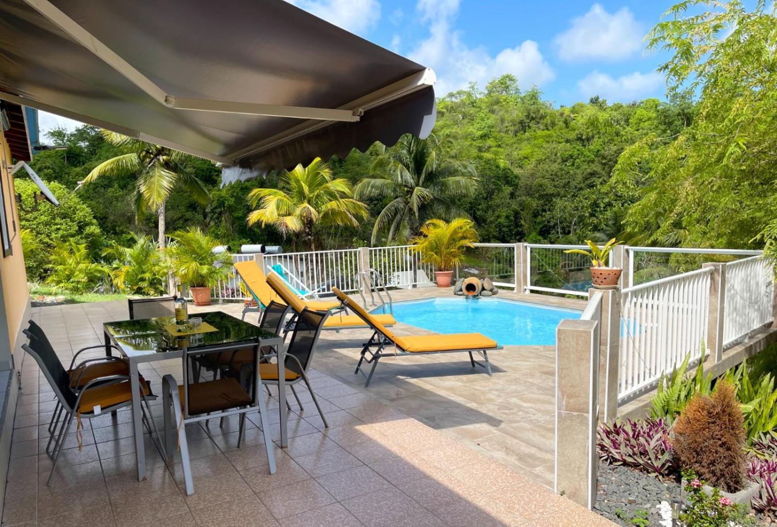La Villa Ixora, Magnifique Villa Avec Piscine Лез-Абим Экстерьер фото